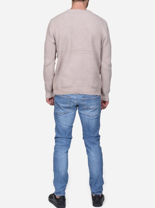 Pull à maille torsadée - Kenzarro - Kiabi
