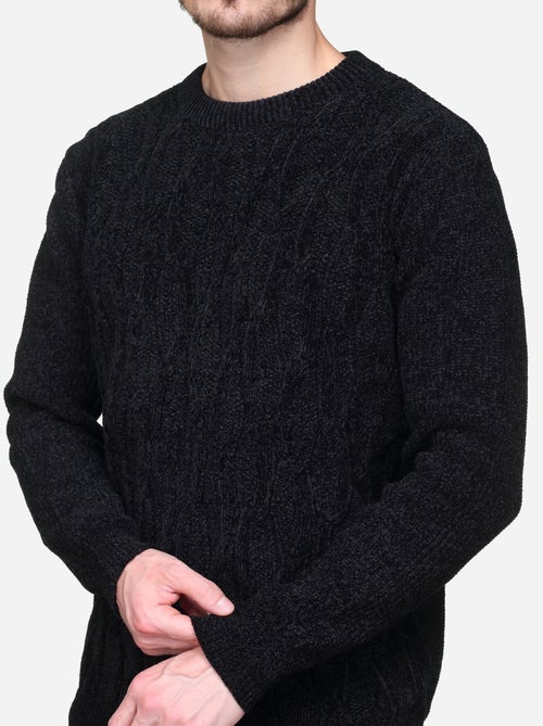 Pull à maille torsadée - Kenzarro - Kiabi