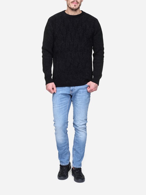 Pull à maille torsadée - Kenzarro - Kiabi