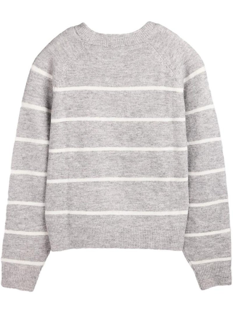 Pull à Rayure Femme Teddy Smith Gris Argenté - Kiabi