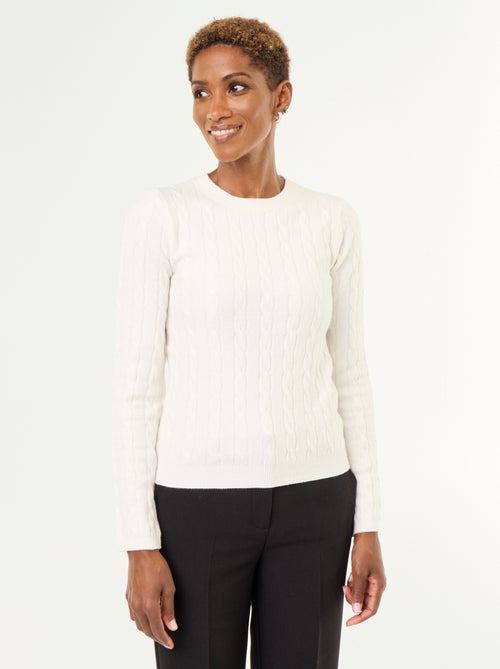 Pull à torsades - Kiabi