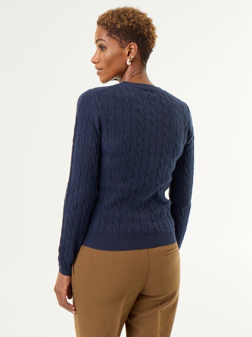 Pull à torsades - Kiabi
