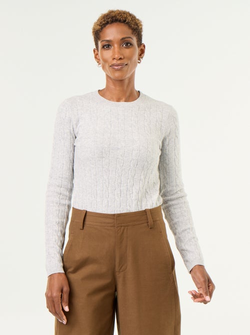 Pull à torsades - Kiabi