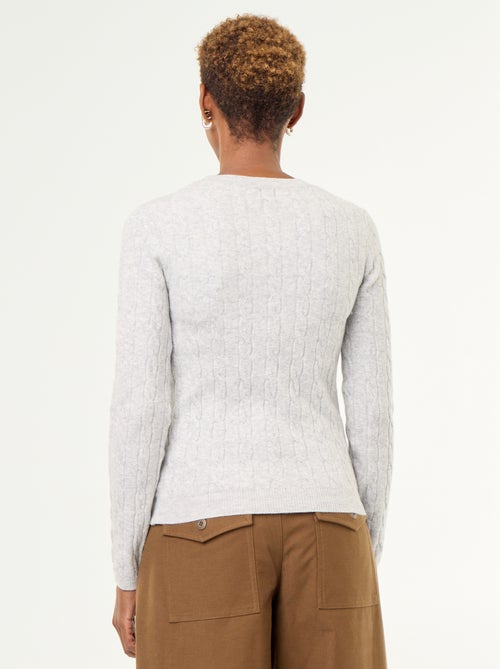 Pull à torsades - Kiabi