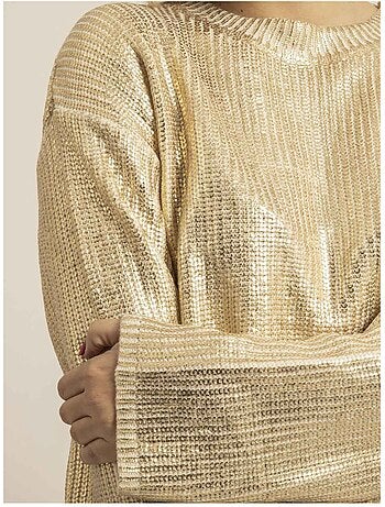 Pull aspect métalisé ketura