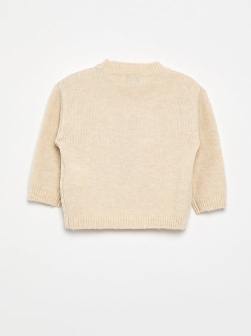Pull avec animations 'cœurs' - Kiabi