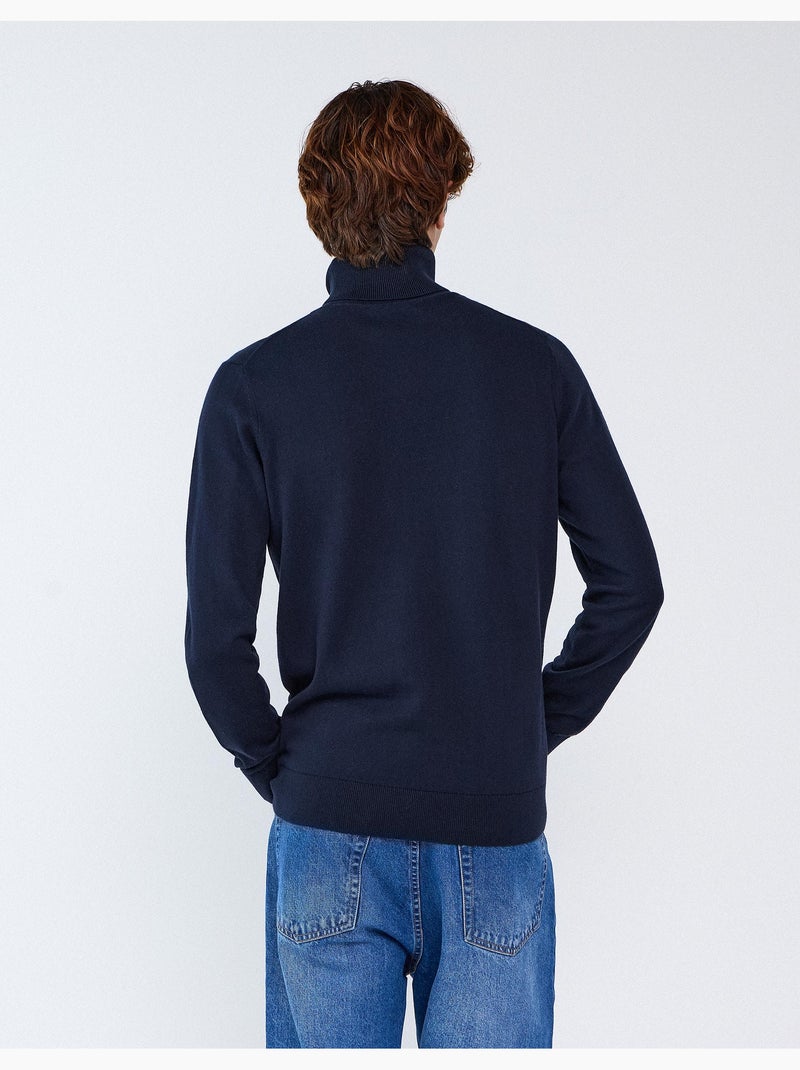Pull avec cachemire, mo fashion Bleu - Kiabi