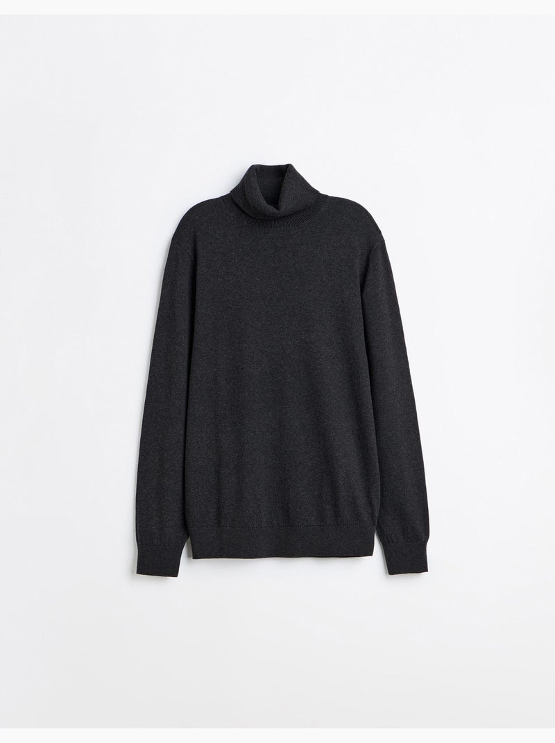 Pull avec cachemire, mo fashion Gris - Kiabi