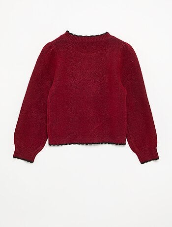 Pull avec 'Cœurs' devant