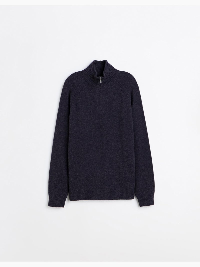 Pull avec mélange de laine, mo fashion Bleu - Kiabi