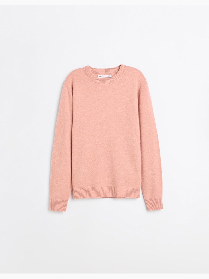 Pull avec mélange de laine, mo fashion Rose - Kiabi