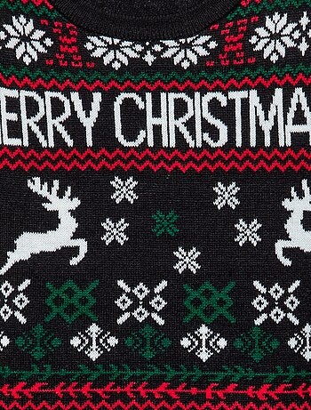 Pull avec motif de Noël