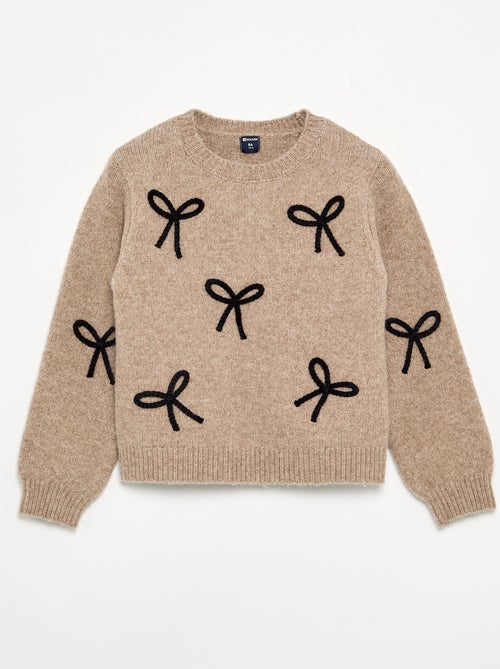 Pull avec nœuds en corde - Kiabi