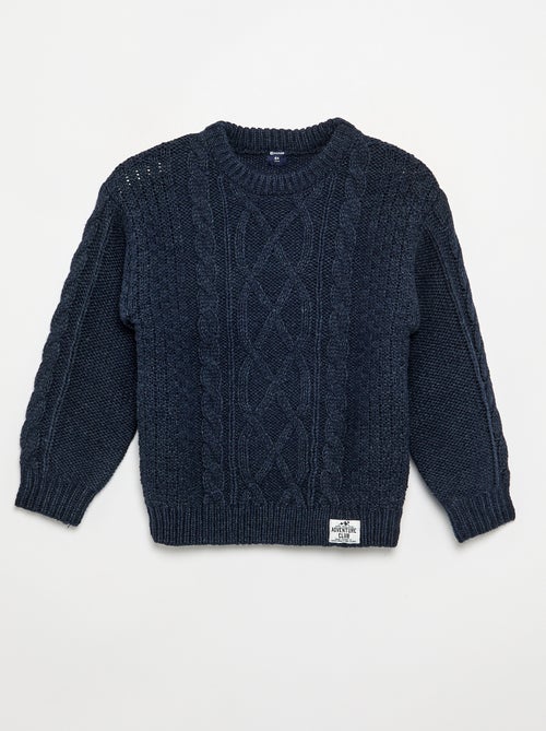 Pull avec torsades - Kiabi Pull avec torsades - Kiabi