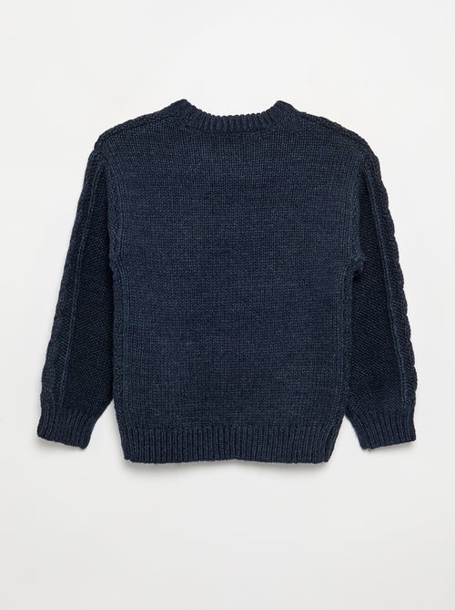 Pull avec torsades - Kiabi Pull avec torsades - Kiabi