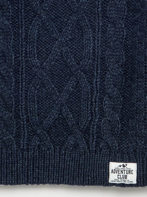 Pull avec torsades - Kiabi Pull avec torsades - Kiabi