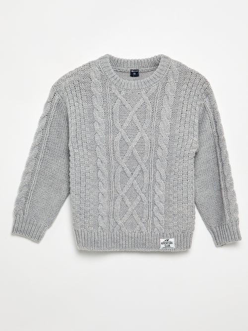 Pull avec torsades - Kiabi Pull avec torsades - Kiabi