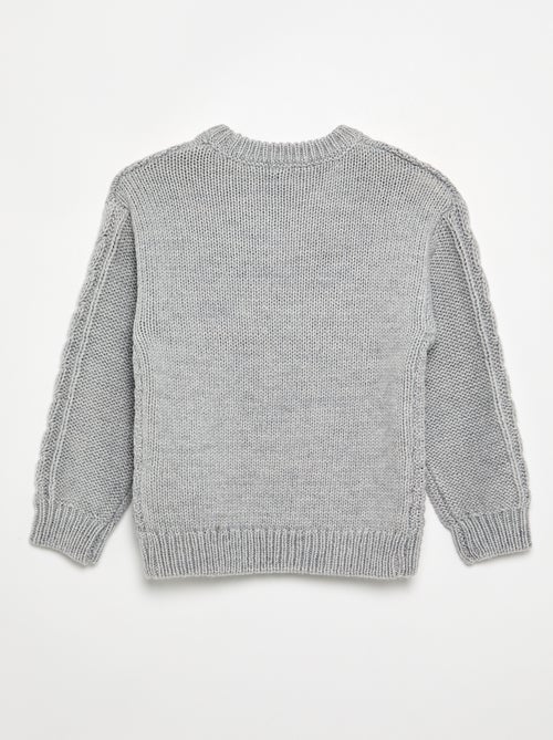 Pull avec torsades - Kiabi Pull avec torsades - Kiabi