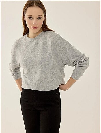 Pull basique coupe décontractée hiccup
