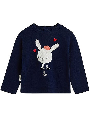 Pull bébé en tricot aimée