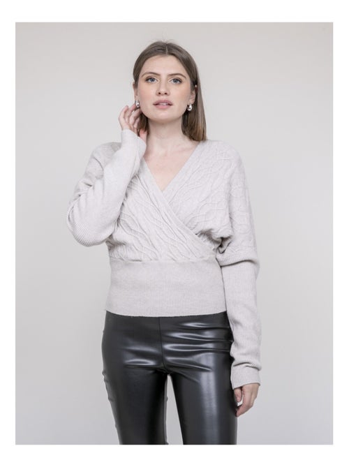 Pull cache coeur kebira - Kiabi