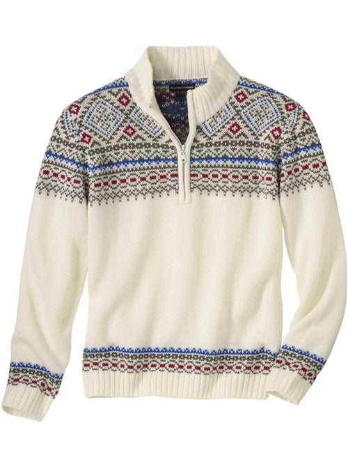 Pull Camionneur Tricot - ATLAS FOR MEN - Kiabi Pull Camionneur Tricot - ATLAS FOR MEN - Kiabi