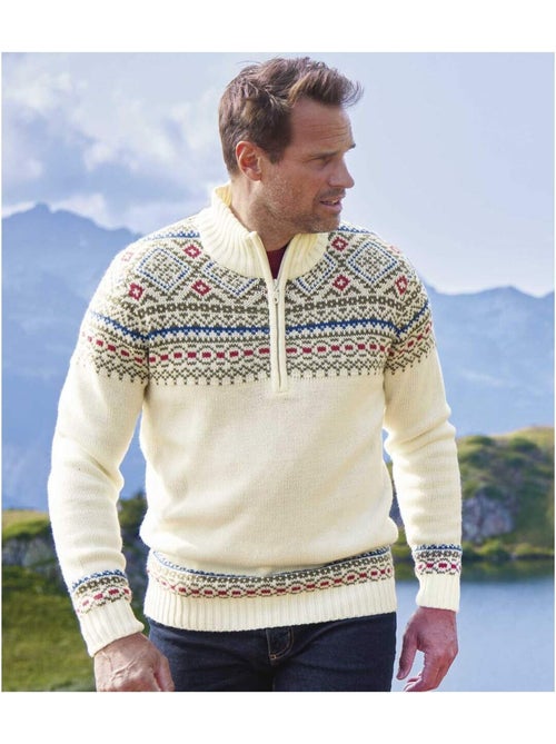 Pull Camionneur Tricot - ATLAS FOR MEN - Kiabi Pull Camionneur Tricot - ATLAS FOR MEN - Kiabi