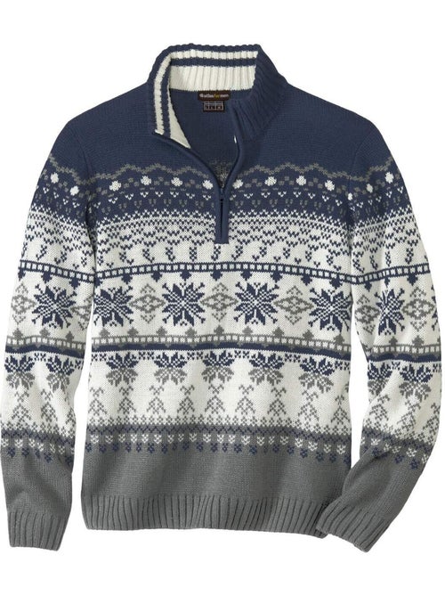 Pull Camionneur Tricot Jacquard? - ATLAS FOR MEN - Kiabi Pull Camionneur Tricot Jacquard? - ATLAS FOR MEN - Kiabi