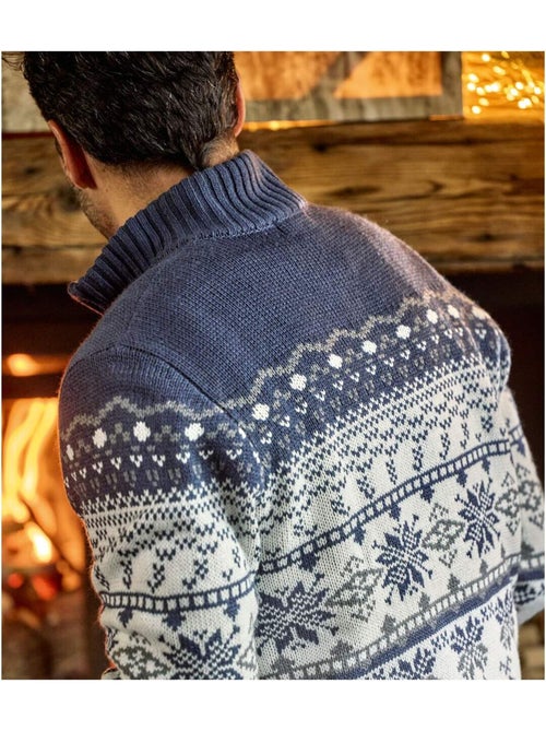 Pull Camionneur Tricot Jacquard? - ATLAS FOR MEN - Kiabi Pull Camionneur Tricot Jacquard? - ATLAS FOR MEN - Kiabi