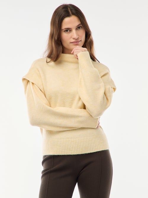 Pull chaud à col montant - Kiabi