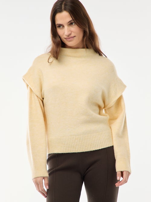Pull chaud à col montant - Kiabi