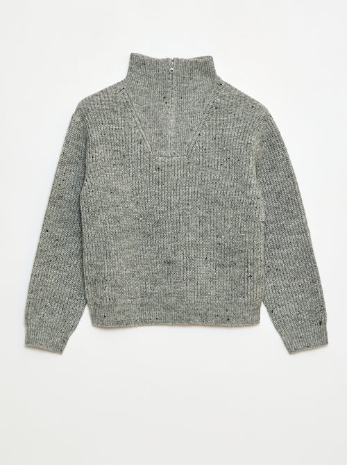 Pull chaud rayé - Kiabi
