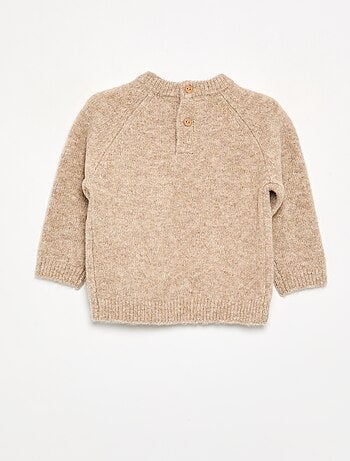 Pull chaud torsadé