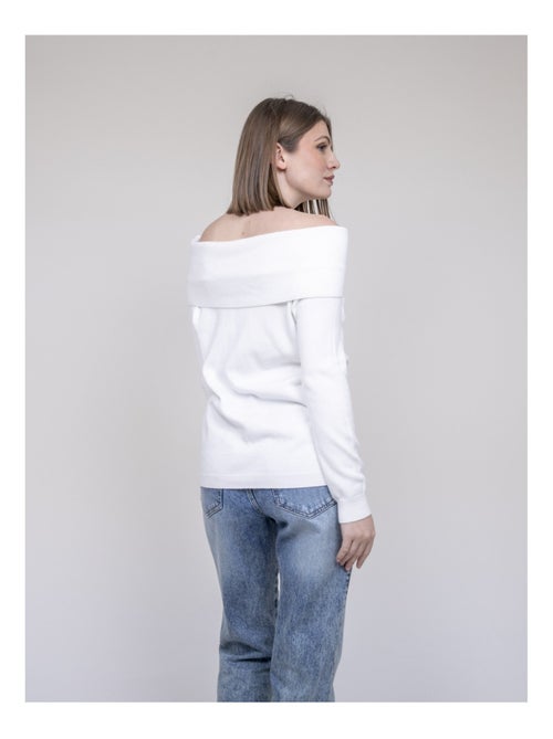 Pull col bardot katarina - Kiabi Pull col bardot katarina - Kiabi