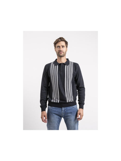 Pull col boutonné larwing - Kiabi Pull col boutonné larwing - Kiabi
