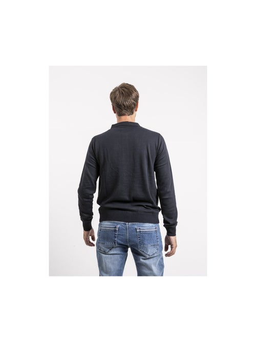 Pull col boutonné larwing - Kiabi Pull col boutonné larwing - Kiabi