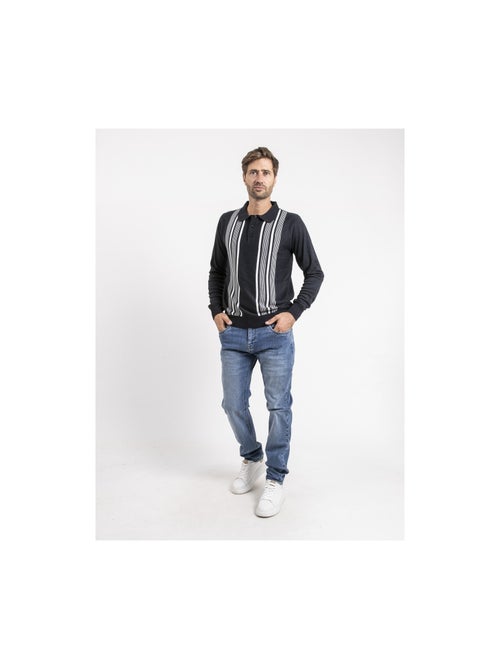 Pull col boutonné larwing - Kiabi Pull col boutonné larwing - Kiabi