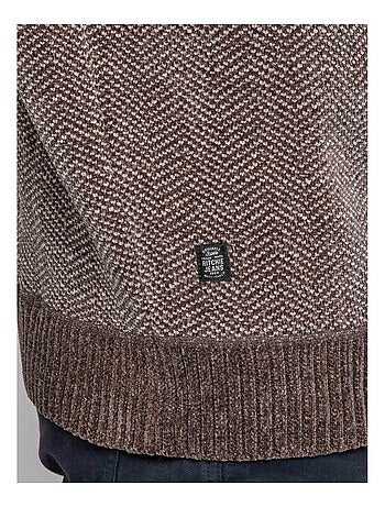 Pull col boutonné litudo