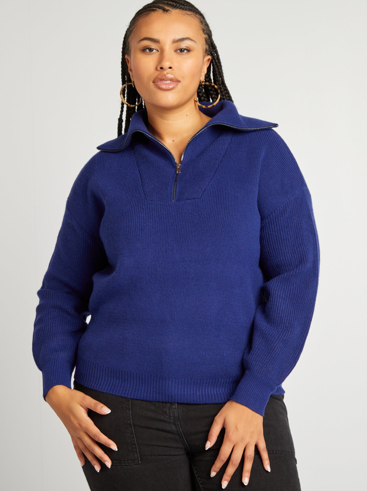 Pull fashion grande taille femme pas cher