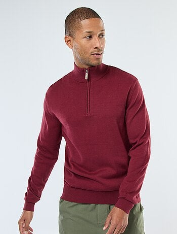 Pull col camionneur en maille