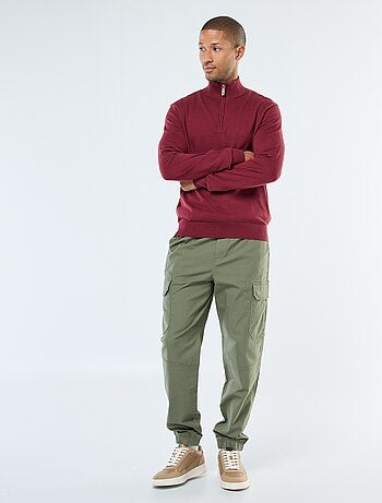 Pull col camionneur en maille