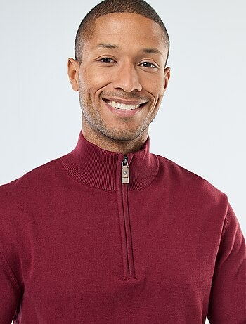 Pull col camionneur en maille