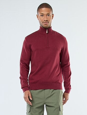 Pull col camionneur en maille