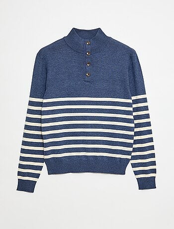 Pull col camionneur marinière - So Easy