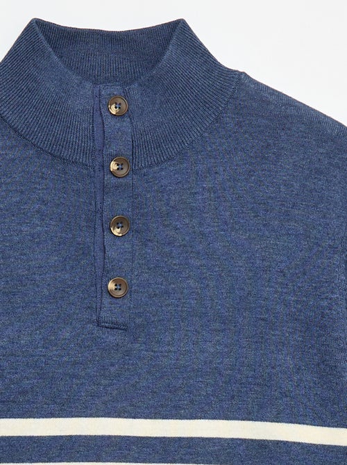 Pull col camionneur marinière - So Easy - Kiabi