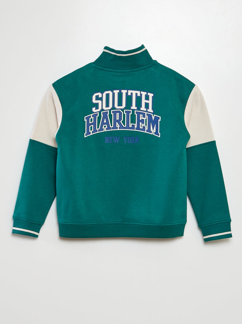 Pull col camionneur Vert - Kiabi