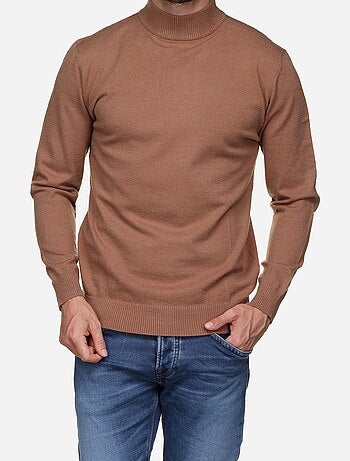 Pull col cheminée