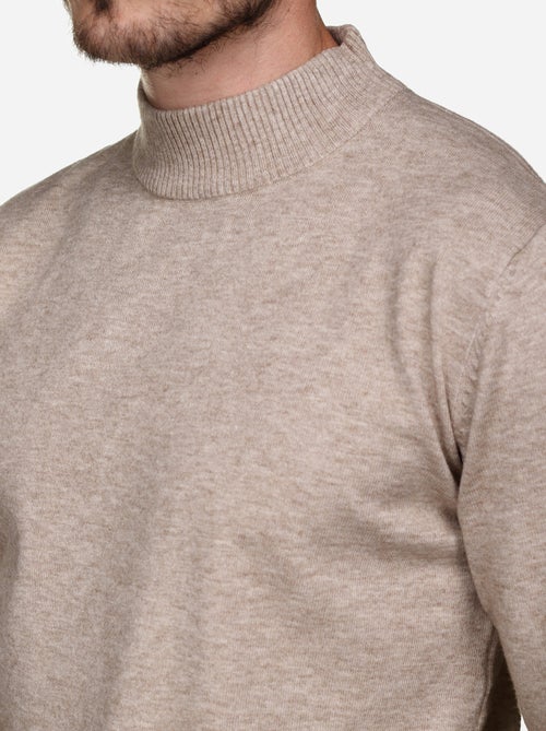 Pull col cheminée - Kiabi