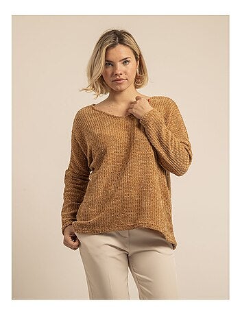 Pull col large karielle