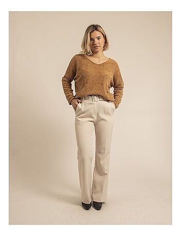 Pull col large karielle